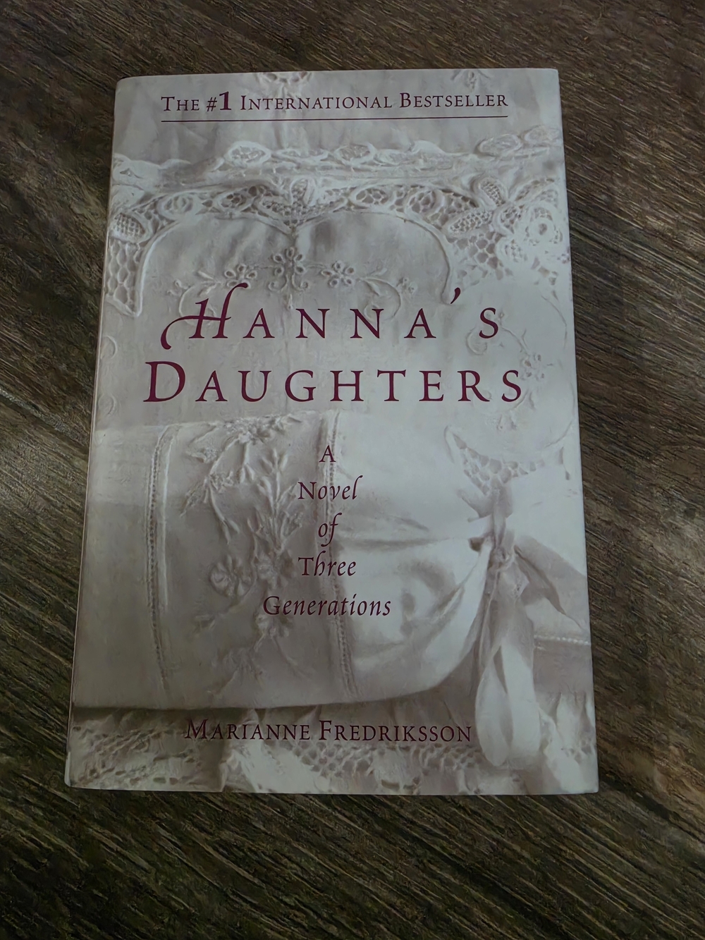 Hanna's Daughters by Marianne Fredriksson— Cream Hardcover Novel